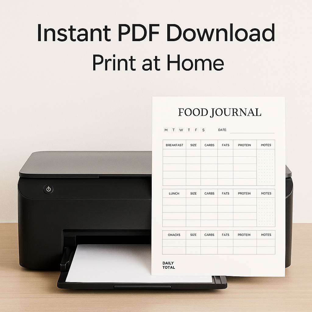Printable ADHD daily planner pages for organization and productivity